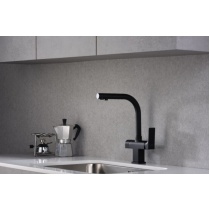 BLUE WATER SORA BLACK MAT кухонный смеситель для фильтрованной воды, черный матовый