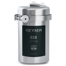 GEYSER Eco Max for hard water (stationary filter with separate faucet, stainless steel)