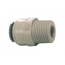 John Guest 3/16 x 1/8 bspt. str. Adaptor (PI010601S)