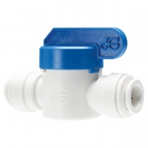 John Guest 3/8 - 3/8 SHUT OFF VALVE ( PPSV041212W )