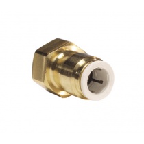 John Guest Brass Female Connector – FFL Thread 3/8'' / 1/4 (MI4512F4SLF)