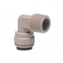 John Guest Rigid Elbow – NPTF Thread 1/4	/ 1/4 (PI480822S-X)