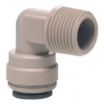 John Guest Rigid Elbow – NPTF Thread 5/16 / 3/8 (PI481023S)