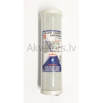 Preliminary cartridge carbonblock 10 5 mic.