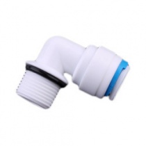 QCF-013-L 1/4'' tube - 1/8'' thread male with O'ring